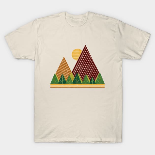 Simple Landscape (light version) T-Shirt by chunkydesign